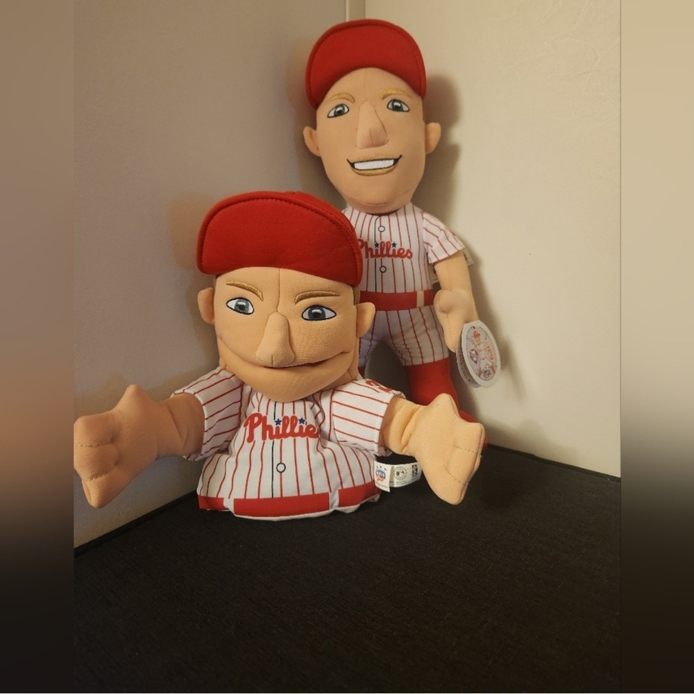 Bleacher Creatures Philadrlphia Phillies Hunter Pence Plush Doll & Puppet NEW